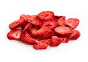 gefriergetrocknete Erdbeeren
