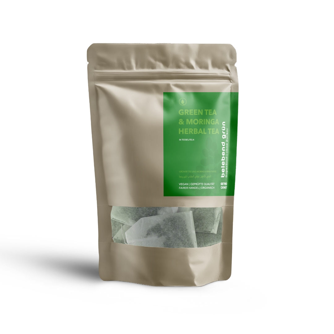 Grüner Kräutertee & Moringa – Bild 2